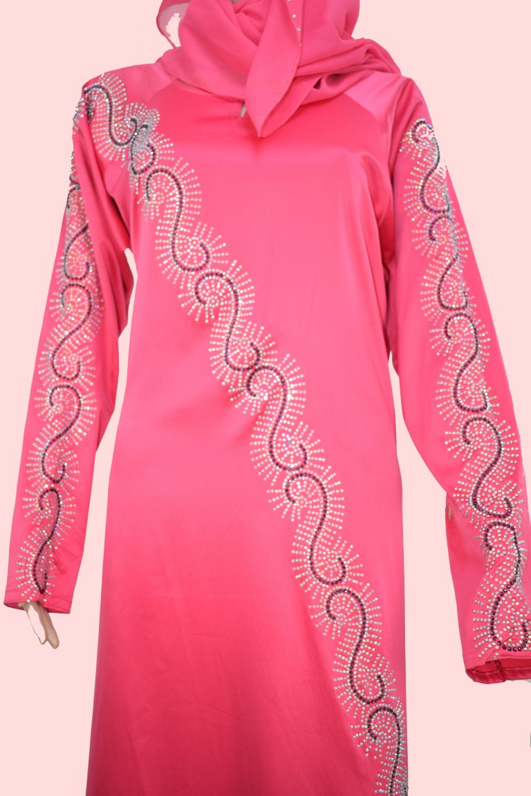 Pi nk Abaya